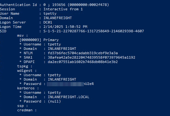 Cleartext Password